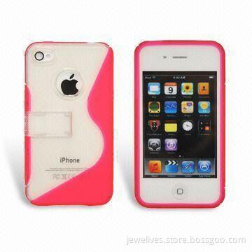 Hard Case for Apple's iPhone 4G, Made of TPU and PC